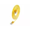 Wirewin Cat.6 SLIM-Light -patchkaapeli U/UTP 7,5 m keltainen PKW-LIGHT-K6 7.5 GE