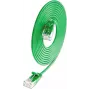 Wirewin SLIM KAT6A 10 Gigabit Light -patchkaapeli pyöreä, U/UTP, Ø 3,6 mm, vihreä (SLIM-L-UU-K6A 1.5 GN)