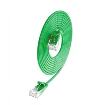 Wirewin SLIM KAT6A 10 Gigabit Light -patchkaapeli pyöreä, U/UTP, Ø 3,6 mm, vihreä (SLIM-L-UU-K6A 1.5 GN)