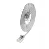 Wirewin SLIM KAT6A 10 Gigabit Light -verkkokaapeli pyöreä, U/UTP, Ø 3,6 mm, harmaa (SLIM-L-UU-K6A 1.5)