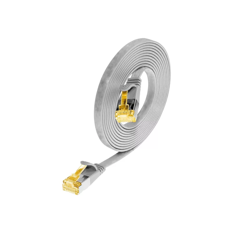 Wirewin Cat6a U/FTP Slim Ethernet -verkkokaapeli, RJ-45, harmaa, 3 m PKW-STP-SLIM-K6A 3.0