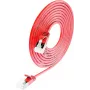 Wirewin Cat 6a U/FTP Slim -verkkokaapeli, punainen, 5,0 m PKW-LIGHT-STP-K6A 5.0 RT