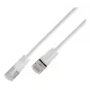 Wirewin SLIM KAT6A 10 Gigabit Light -verkkokaapeli pyöreä, U/UTP, Ø 3,6 mm, valkoinen (SLIM-L-UU-K6A 7.5 WT)