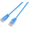 Wirewin SLIM KAT6A 10 Gigabit Light -verkkokaapeli pyöreä, U/UTP, Ø 3,6 mm, sininen (SLIM-L-UU-K6A 2.0 BL)
