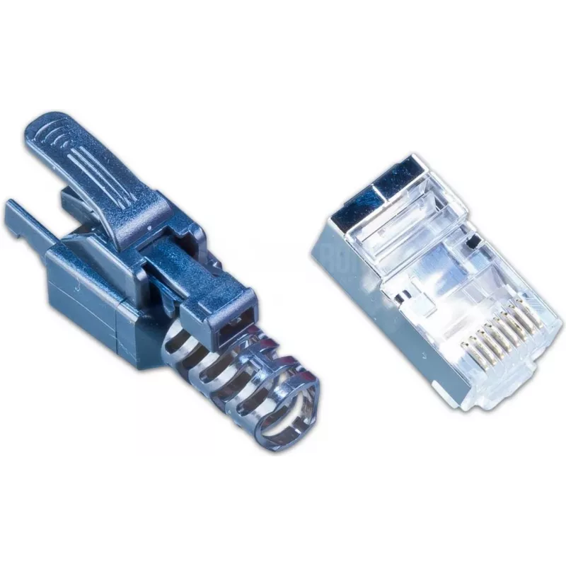 Wirewin MOD SL KAT6A STP 10 SW RJ45 kenttäasennettava liitin, Cat6A, suojattu, 10 kpl:n pakkaus