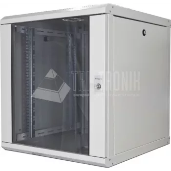 Wirewin 19 tuuman seinäkotelo, yksiosainen, 600x600mm, irrotettavat sivuseinät (WCAB 600X600X12U)