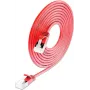 Wirewin SLIM KAT6A 10 Gigabit Light verkkokaapeli, U/FTP, 3,8mm, punainen, 0,15m PKW-LIGHT-STP-K6A 0.15 RT