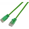Wirewin Slim Cat.6A 10 Gigabit U/UTP -verkkokaapeli, 5 m, vihreä SLIM-L-UU-K6A 5.0 GN