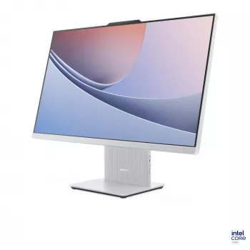 Lenovo IdeaCentre AIO 27 All-in-One-tietokone, 27" FHD-kosketusnäyttö, Intel Core Ultra 7 256V, 16 GB, 1 TB SSD, Windows 11, pilvenharmaa F0JW001TPB