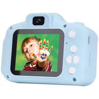 AGFAPHOTO ARKCMBL 8MP CMOS digitaalikamera 8x digitaalizoomilla, 2,7 inch LCD, Full HD video, sininen