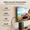 LogiLink HDMI-kaapeli A/M–A/M 8K/60Hz 48Gbps metalli nylon sertifioitu musta 2m