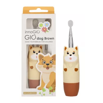 InnoGIO GIOdog 2+ GIO-452BROWN äänihammasharja, ruskea