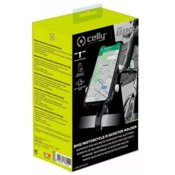 CELLY Universal Armor pyöräteline älypuhelimille enintään 6,7 inch, musta