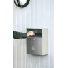 Bartscher 860001 seinätuhkakuppi, ruostumaton teräs, hopea, lukittava
