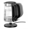 Bartscher 200096 lasikannu sähköinen vedenkeitin 1,7L 2200W hopea