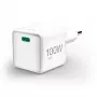 Hama GaN USB-C Super-Mini laturi, PD 100 W, valkoinen 00201942