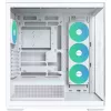 MONTECH TG3 PC-kotelo, karkaistu lasi x2, valkoinen