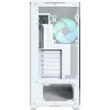 MONTECH TG3 PC-kotelo, karkaistu lasi x2, valkoinen