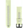 Garmin QuickFit 20 mm silikoninen kellon ranneke, Lemon/Willow Green, 010-14506-01