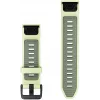 Garmin QuickFit 20 mm silikoninen kellon ranneke, Lemon/Willow Green, 010-14506-01
