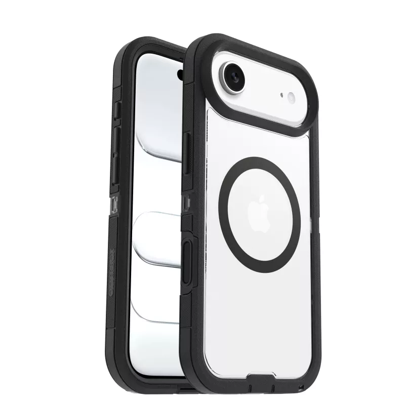 OtterBox Defender Series Pro XT takakansi Apple iPhone 15 Pro Max - Dark Side (läpinäkyvä/musta)