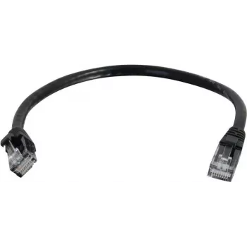 C2G 0,3m Cat6 Snagless UTP patch-kaapeli, musta 83404