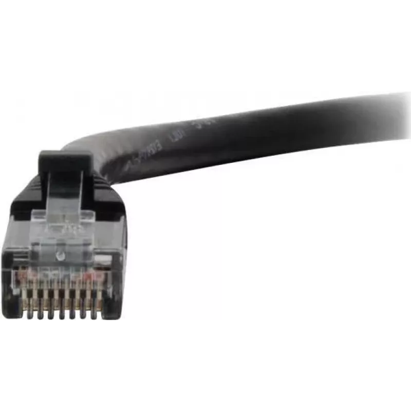 C2G 0,3m Cat6 Snagless UTP patch-kaapeli, musta 83404