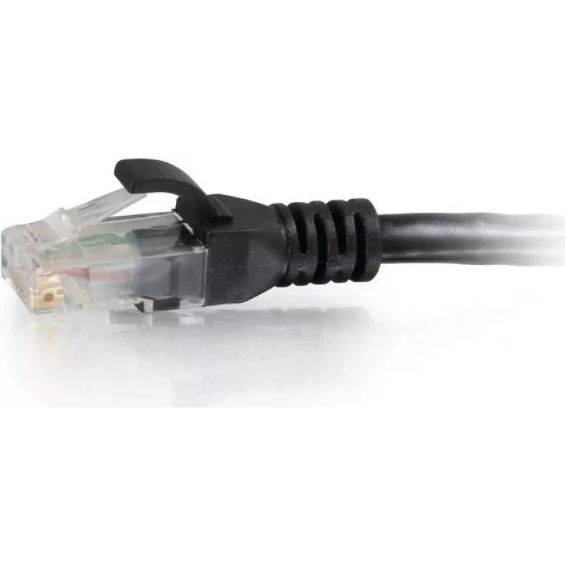 C2G 0,3m Cat6 Snagless UTP patch-kaapeli, musta 83404