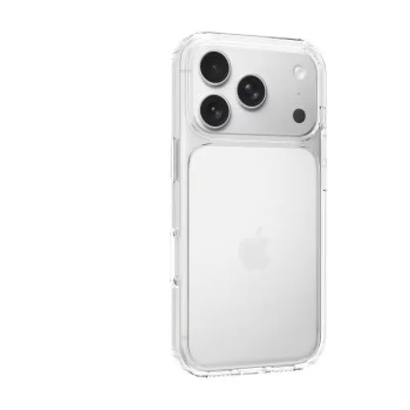 SCREENOR Bumper -kotelo iPhone 18 Pro / 17 Pro - läpinäkyvä
