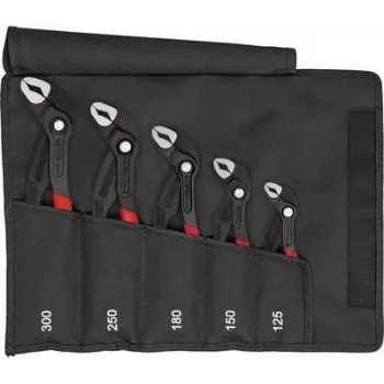 KNIPEX Cobra vesipumppupihdit 5-osainen sarja taittopussissa 00 19 55 S5
