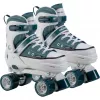 HUDORA rullaluistimet koko 28-31, 2-in-1 inline & quad, sininen/valkoinen sneaker-tyyli