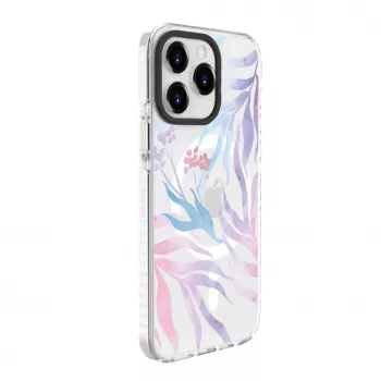 Evelatus Apple iPhone 15 Pro PC+TPU-kotelo MagSafe-yhteensopiva - yksilöllinen kukkakuvio