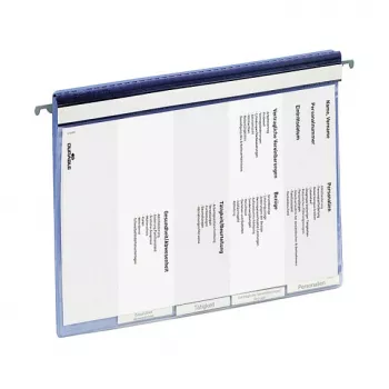 DURABLE henkilökansio ripustuskiskolla A4 sininen 255406