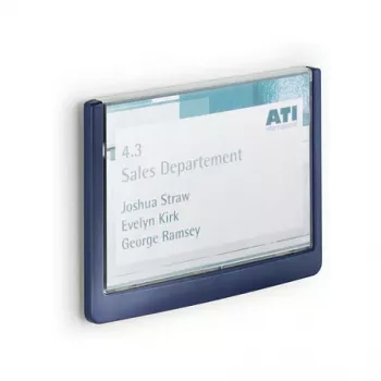DURABLE CLICK SIGN ovischild 149 x 105,5 mm, tummansininen, 486107