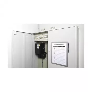 DURABLE DURAFRAME NOTE A4 itseliimautuva infokehys, musta 499323