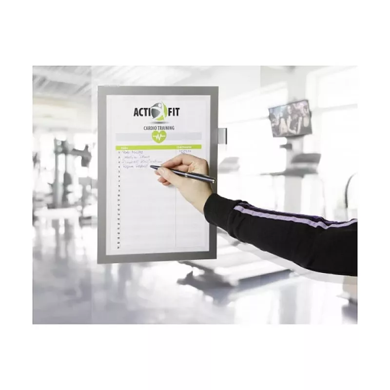 DURABLE DURAFRAME NOTE A4 itseliimautuva infokehys, musta 499323