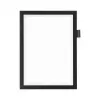 DURABLE DURAFRAME NOTE A4 magneettinen infokehys, musta 499301
