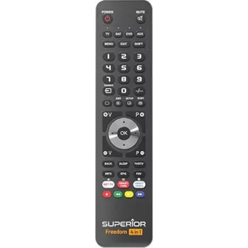 Superior Electronics Freedom yleisohjelmoitava kaukosäädin musta SUPTUB003