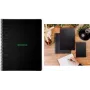 RHODIA Greenbook collegelehtiö A4+ ruudullinen musta kierrätetty 80 arkkia 119932C