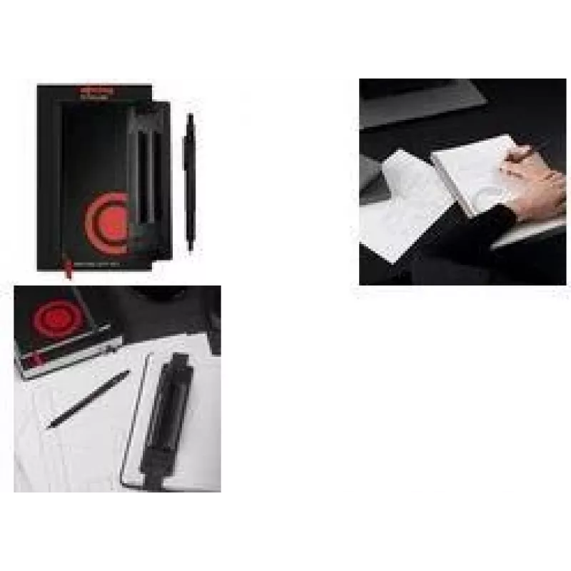 Rotring 600 lyijytäytekynä 0,5 mm musta lahjasarja 2224710