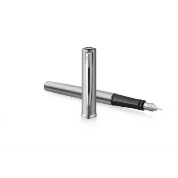 Waterman Allure Impression täytekynä, ruostumaton teräs kultaisin heloin, keskikokoinen kärki 2225494