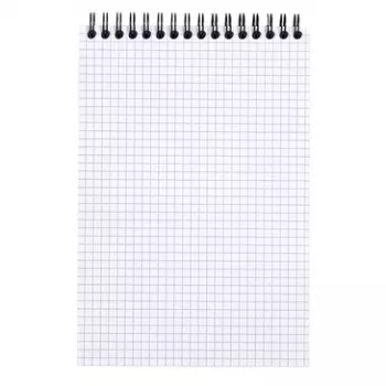 Rhodia No. 16 A5 ruudullinen kierrevihko, musta 165009C