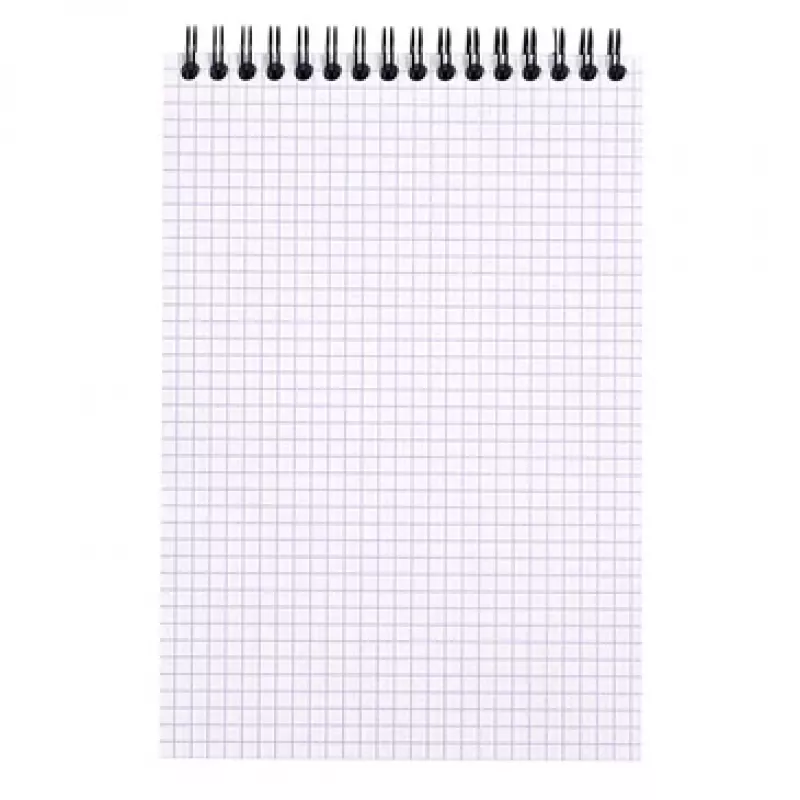 Rhodia No. 16 A5 ruudullinen kierrevihko, musta 165009C