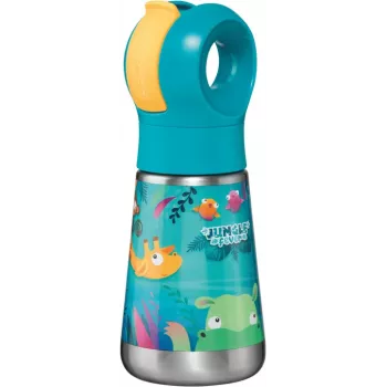 Maped PICNIK termospullo Jungle Fever 350 ml ruostumaton teräs turkoosi pillillä