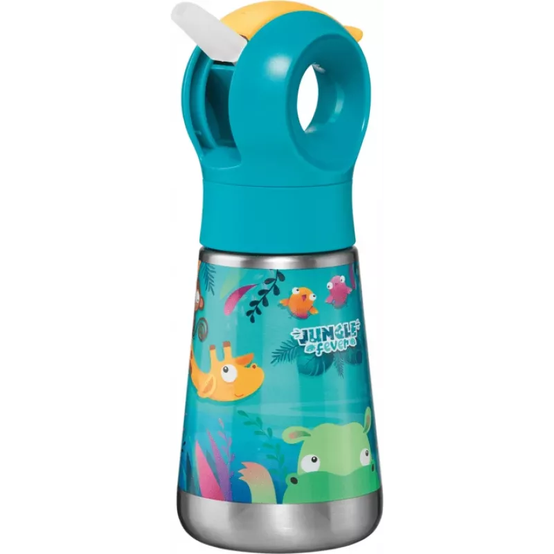 Maped PICNIK termospullo Jungle Fever 350 ml ruostumaton teräs turkoosi pillillä