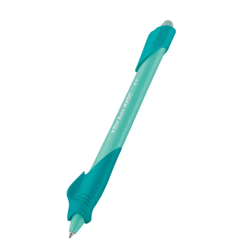 Maped KIDY Learn Shark pyyhittävä kuulakärkikynä, 0,7 mm, sininen muste, blisteripakkaus 229500