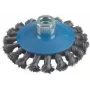 Bosch kartiomainen teräsharja, solmittu lanka, 100 mm, 0,5 mm, 12500 kierr./min, M14 2608622011