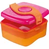 Maped PICNIK ORIGINS eväsrasia 1,4L pinkki/oranssi 2 lokerolla ja irrotettavalla rasialla 870107