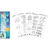 Maped Creativ LUMI BOARD Space täyttöpakkaus - 35 läpinäkyvää ja teemallista arkkia LED-valopöydille 907097