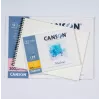 CANSON Montval A4 akvarellilehtiö, 300 g/m², 12 arkkia, hienorakeinen, liimattu lyhyeltä sivulta C518408000